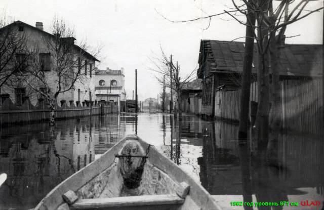 1962 год. Смоленск. Набережная Горького