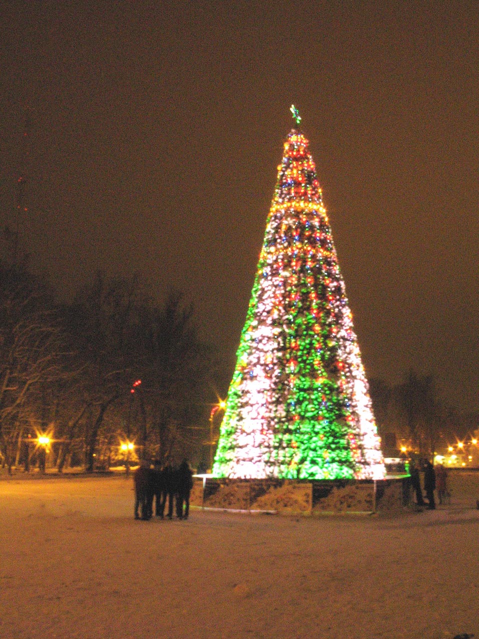 Утро Нового 2011 года в Смоленске