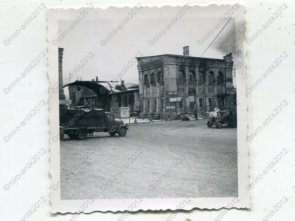 Wehrmacht, der fast zerstörte Bahnhof von Smolensk.JPG