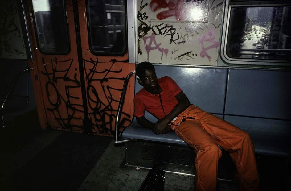 New York City's Subway Commuters in 1980 by Bruce Davidson (48).jpg